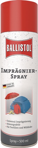 Imprägnierspray f.Natur-/Kunstfasern,Leder 500ml Spraydose BALLISTOL