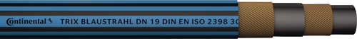 Pressluftschlauch TRIX BLAUSTRAHL mit Spirale Länge 40 m schwarz CR CONTINENTAL