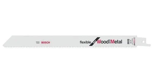 Bosch Säbelsägeblatt S 1122 HF L.225mm B.19mm TPI 10 2,5mm 5 St./Karte