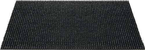 Fußmatte schwarz 100 % Polyethylen