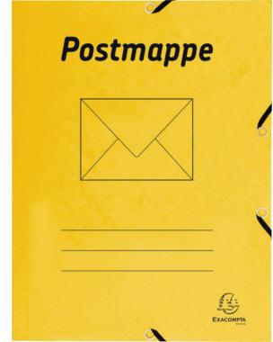 Exacompta Postmappe 55549B DIN A4 Karton gelb