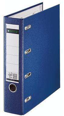 Leitz Doppelordner 10120035 2xDIN A5 quer 75mm PP blau