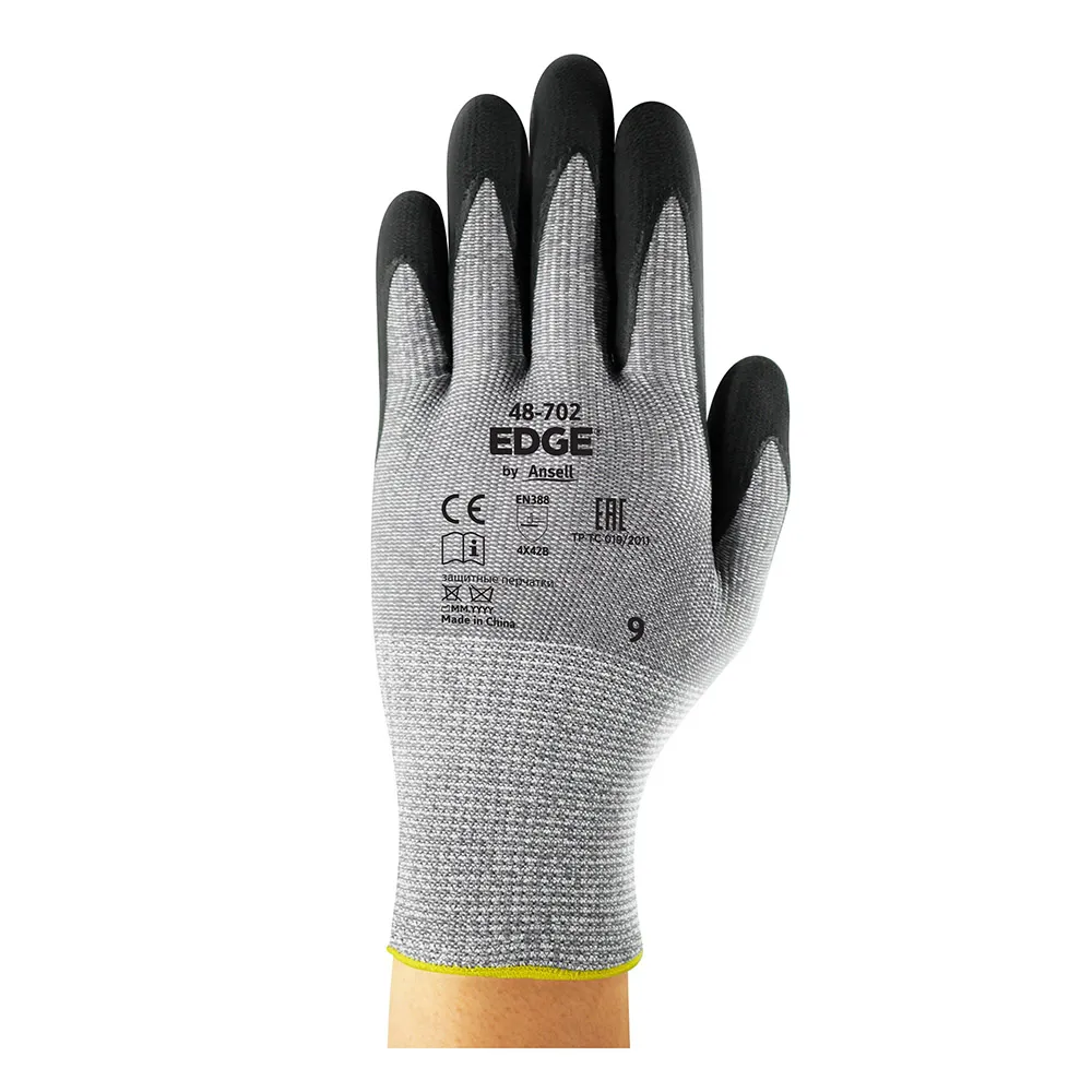 ANSELL Schnittschutzhandschuh EDGE grau (48-702)