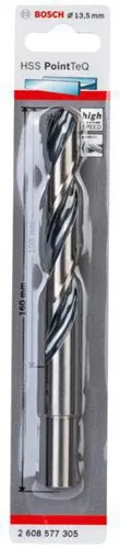 Bosch Metallspiralbohrer PointTeQ DIN388 Arbeits-L.108mm D.13,5mm Typ N