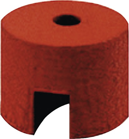 Knopfmagnet D25,4xH15,9mm m.geteilter Haftfläche Haftkraft 34 N