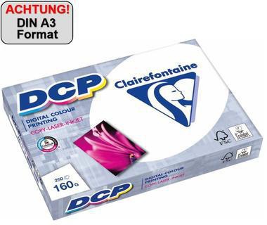 Farblaserpapier elementar chlorfrei gebleicht hochweiß 250 Bl./Pack. CLAIREFONTAINE