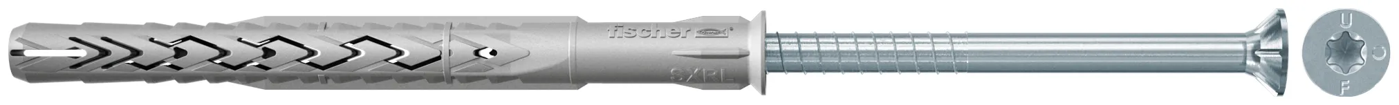 fischer Langschaftdübel SXRL 10 x 200 T Senkkopfschraube