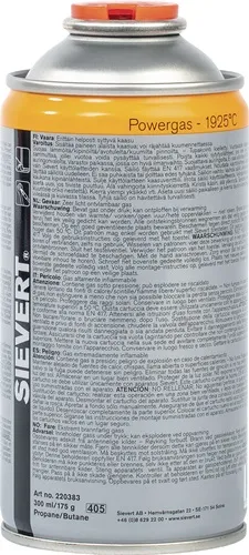 SIEVERT Schraubkartusche Powergas 2203