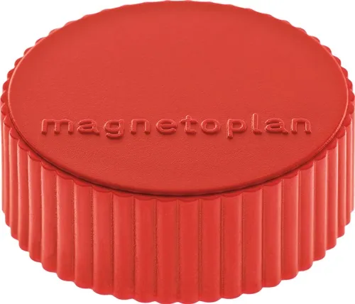 Magnet Super D.34mm rot MAGNETOPLAN