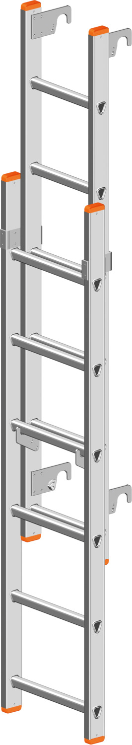 Layher Leiter für Staro Rollbock