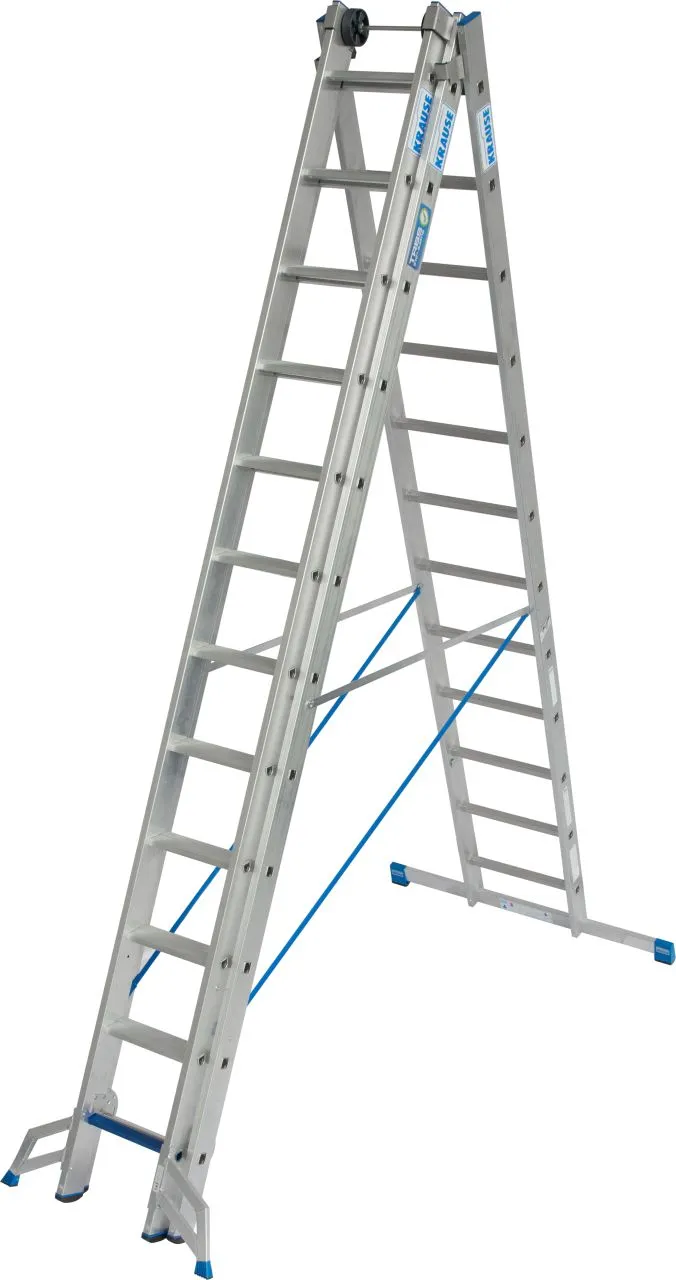 Krause STABILO VielzweckLeiter +S 3x12 Sprossen/Stufen
