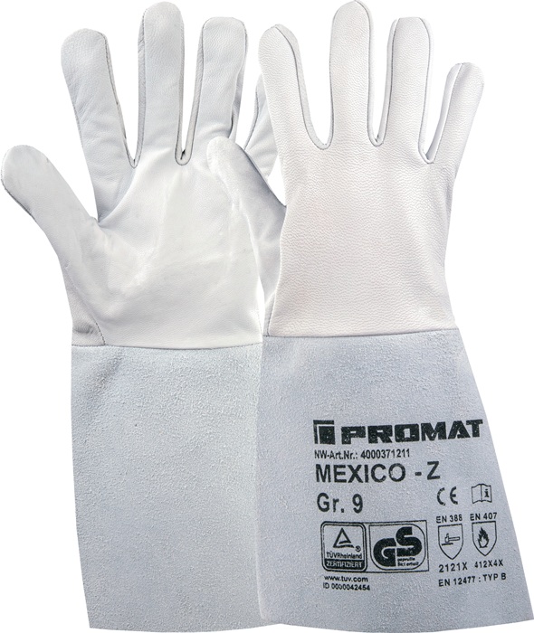 PROMAT Schweißerhandschuhe Mexico Z