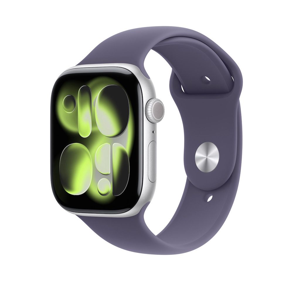 Apple Sportarmband, Nebelviolett, 46mm, M/L