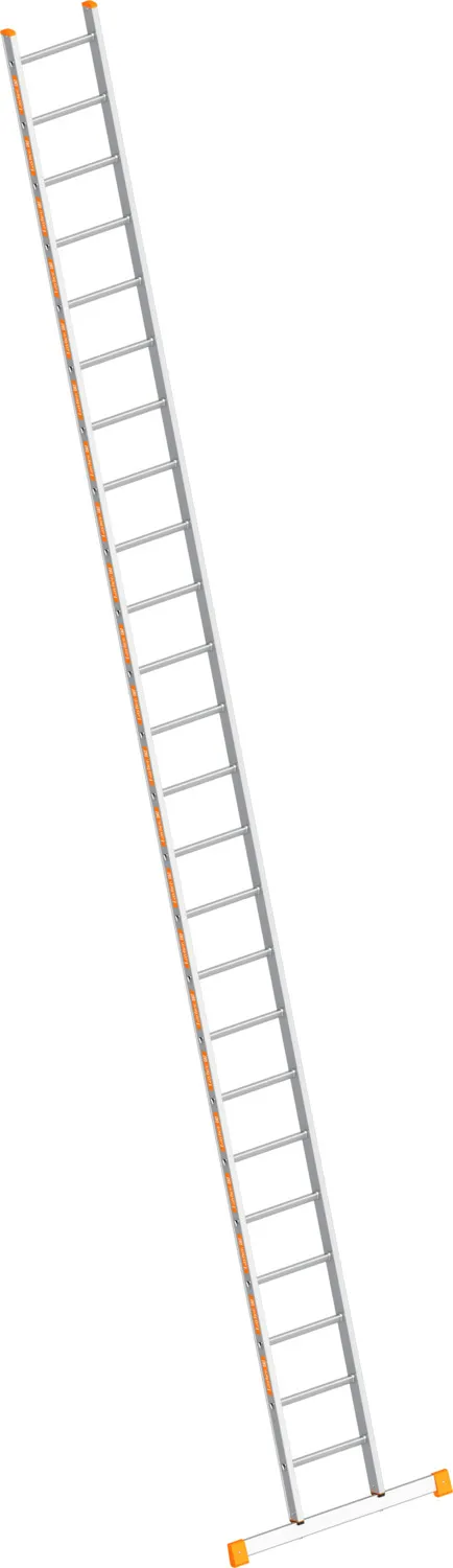 Layher Sprossenanlegeleiter TOPIC 1054 24 Sprossen mit Traverse