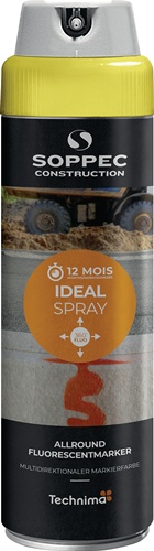 Markierungsspray IDEAL neongelb 500ml Spraydose SOPPEC