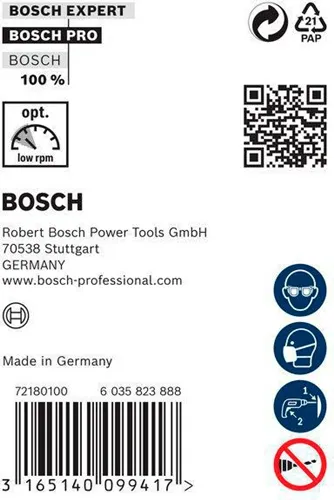 Bosch Schalungsbohrer PRO Metal D.24mm L.600mm Schaft-D.11mm HSS blank f.13mm-Futter