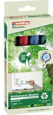 edding Boardmarker 29 EcoLine 4-29-4 1-5mm sortiert 4 St./Pack.