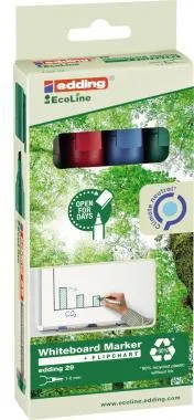 edding Boardmarker 29 EcoLine 4-29-4 1-5mm sortiert 4 St./Pack.