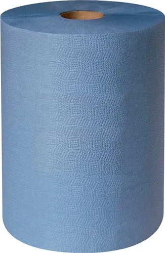 Putztuchrolle profix® handy plus L.ca.380 mmxB.ca.360mm blau 2-lagig,perforiert