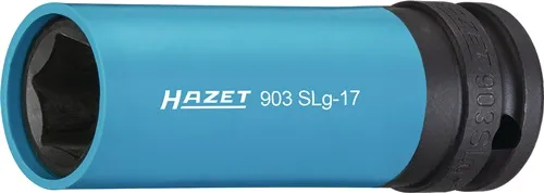 Kraftschraubersteckschlüsseleinsatz 903SLG-17 1/2Zoll 6KT m.Ku.Hülse SW17mm 85mm