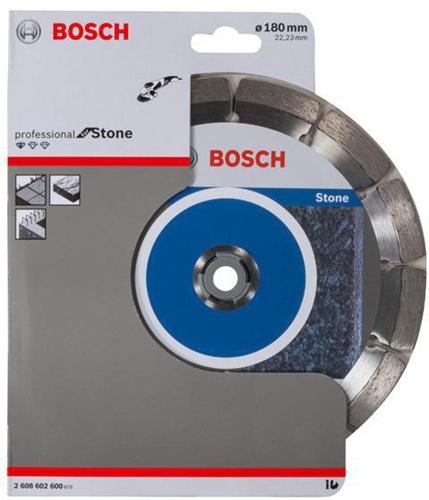 Bosch Diamanttrennscheibe Standard for Stone D.180mm Bohrungs-D.22,23mm gesintert
