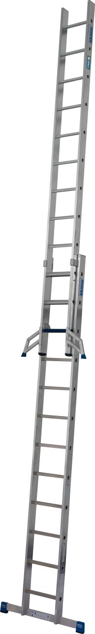 Krause STABILO SchiebeLeiter +S 2x12 Sprossen/Stufen