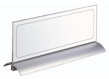 DURABLE Tischnamensschild Desk Presenter 820319 297x105mm tr