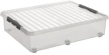 Sunware Aufbewahrungsbox Q-line H6163102 60l Rollen tr
