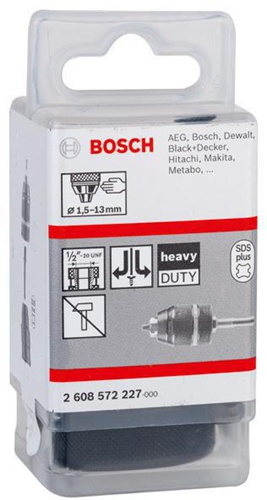 Bosch Schnellspannbohrfutter SDS-plus Spann-W.1,5-13mm Aufnahme SDS-plus 