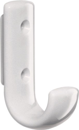 Garderobenhaken 477.90.060 einfach A.48mm PA rubinrot 33 H.75mm HEWI