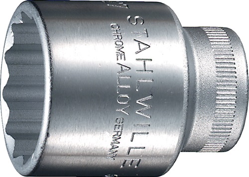 Steckschlüsseleinsatz 50 1/2 Zoll 12-kant SW 25mm L.42mm STAHLWILLE