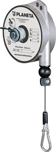 Federzug TCN 9322 Trgf.4-6kg Edelstahl-Drahtseil Seillänge 2,0m