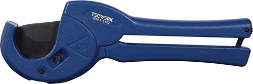 Kunststoffrohrschere 0-42mm PP/PE/PB/PVDF/MLP/MSR/VPE/CPVC/PVC TECWERK