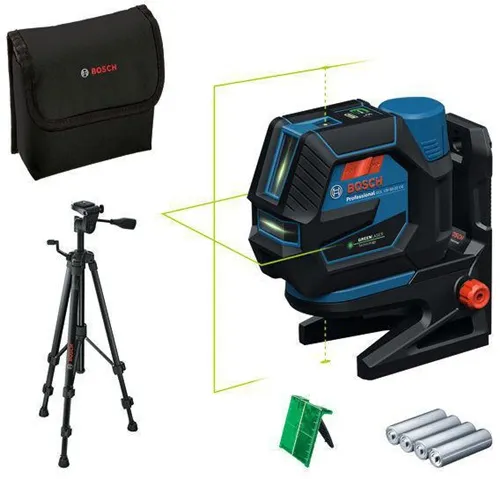 Bosch Kombilaser GCL 12V-50-22 CG Arbeitsber.25m IP65 m.Batterien/Stativ