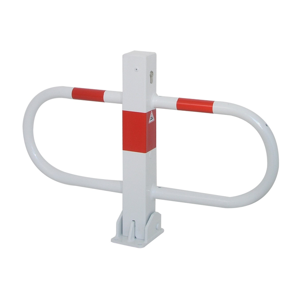 SCHAKE Parkplatzsperre umlegbar mit Profilzylinderschloss