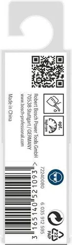 Bosch Metallbohrer PRO Stainless Steel Arbeits-L.24mm D.2mm L.49mm 10St.