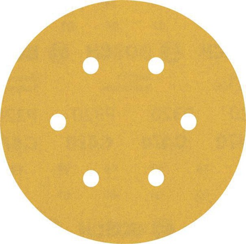 Bosch Schleifpapier Expert C470 D.150mm Körnung 320 6Löcher f.Exzenterschleifer 50 St.
