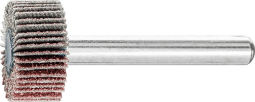 Fächerschleifer Ø20xH10mm K.80 Korund Schaft-D.6mm PFERD