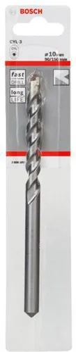 Bosch Betonbohrer Silver Percussion CYL-3 D.10mm Arbeits-L.90mm L.150mm Schaft-D.9mm