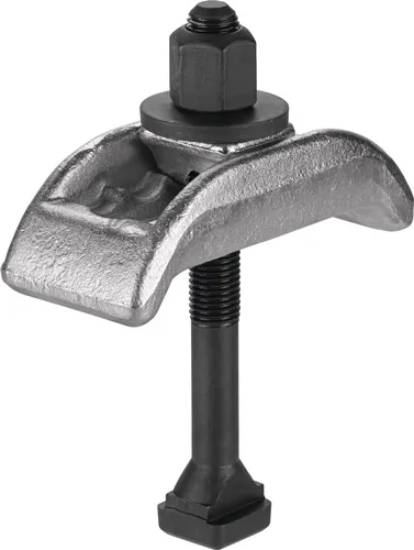 Spannpratze Nr.6313K f.T-Nut 14mm Spann-H.0-35mm M12x14x100mm AMF