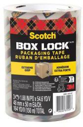 Scotch Packband Box LockT 3950-RD 48mmx50m