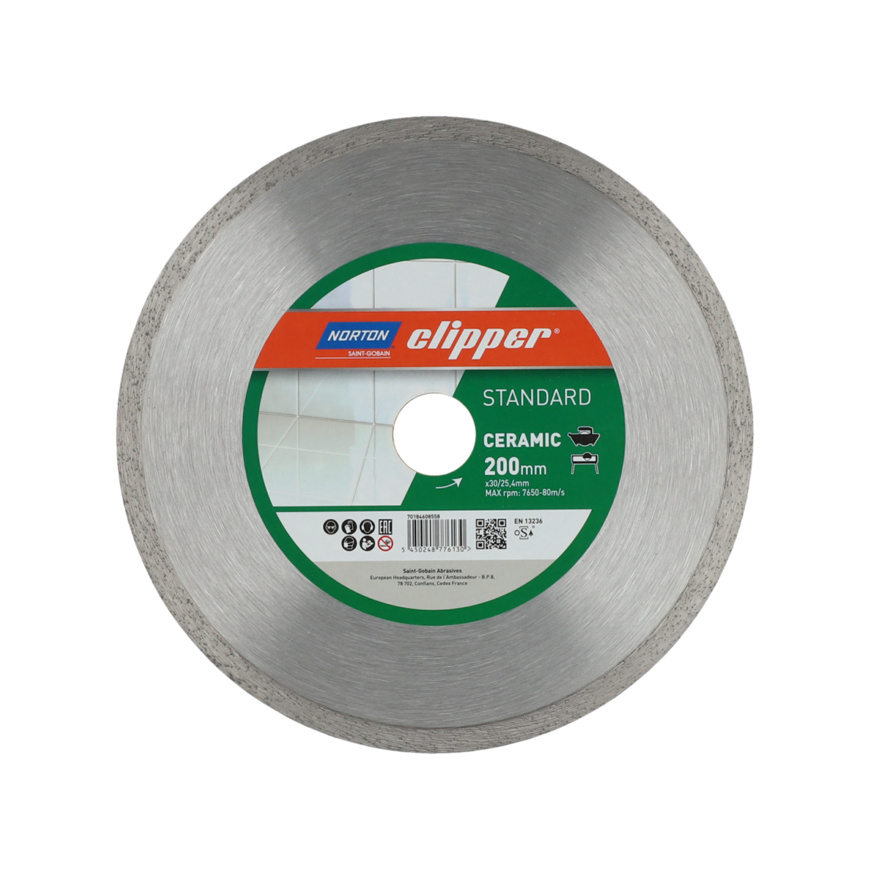 NORTON CLIPPER DIAMANTSCHEIBE STANDARD CERAMIC - 30/25,4 mm
