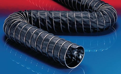 Absaug- u.Gebläseschlauch CP PTFE-INOX 475 EC 140mm 152,00mm 3m