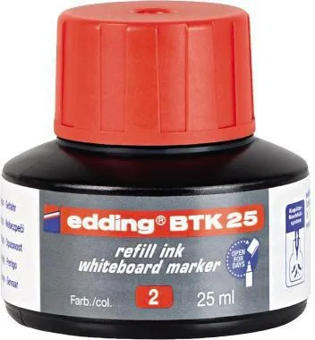 edding Nachfülltusche 4-BTK25002 refill-service 25ml rot