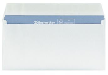 Soennecken Briefhülle Premium 1314 DIN lang oF hk weiß 200 St./Pack.