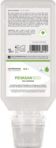 Handreinigung Pevasan ECO 1l ph-hautneutral Softflasche PAUL VOORMANN