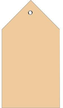 HERMA Anhängezettel 6070 80x150mm Kunststofföse Faltecken 250St.