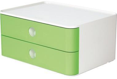 HAN Schubladenbox SMART-BOX PLUS ALLISON 2 Schubladen 1120-80 grün