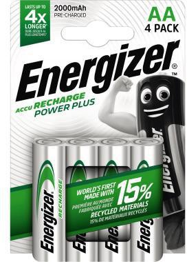 Energizer Akku Recharge PowerPlus E300626700 AA/HR6 4 St./Pack.