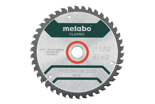 Kreissägeblatt precision cut wood classic METABO